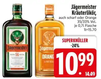 Edeka Jägermeister Kräuterlikör Angebot