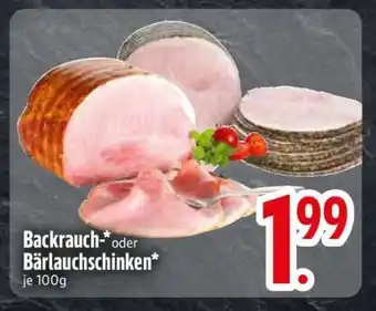 Edeka Backrauch- oder Bärlauchschinken Angebot