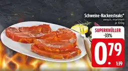 Edeka Schweine- nackensteaks Angebot