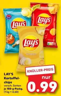 Kaufland LAY'S Kartoffel- chips Angebot