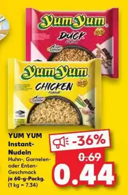 Kaufland YUM YUM Instant-Nudeln Angebot