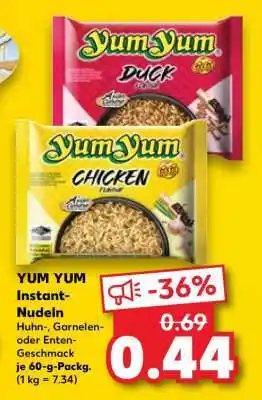 Kaufland YUM YUM Instant-Nudeln Angebot