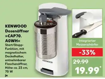 Kaufland KENWOOD Dosenöffner CAP70.A0WH Angebot