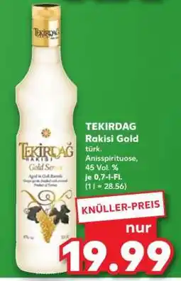 Kaufland TEKIRDAG Rakisi Gold Angebot