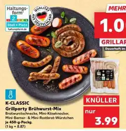 Kaufland K-CLASSIC Grillparty Brühwurst-Mix Angebot