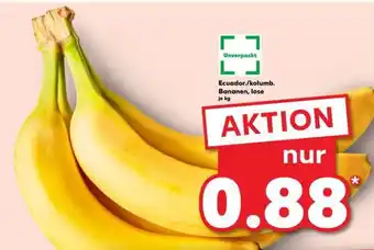 Kaufland Bananen, lose Angebot
