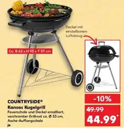 Kaufland COUNTRYSIDE Kansas Kugelgrill Angebot