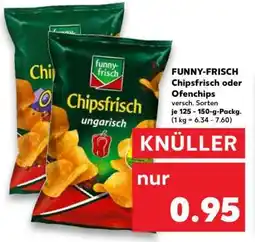 Kaufland FUNNY-FRISCH Chipsfrisch oder Ofenchips Angebot