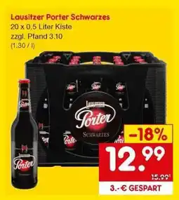 Netto Marken-Discount Lausitzer Porter Schwarzes Angebot