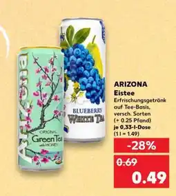Kaufland ARIZONA Eistee Angebot