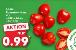 Kaufland Span. Romatomaten Angebot