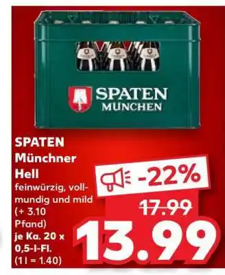 Kaufland Spaten Münchner Hell Angebot