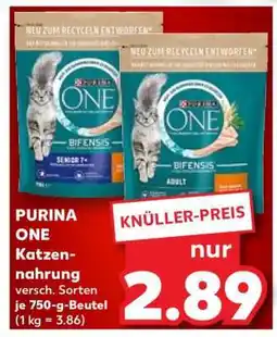 Kaufland PURINA ONE Katzennahrung Angebot