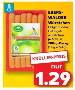 Kaufland EBERSWALDER Würstchen Angebot