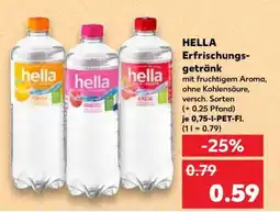 Kaufland HELLA Erfrischungsgetränk Angebot