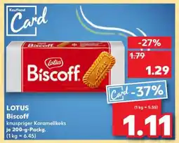 Kaufland LOTUS Biscoff Angebot
