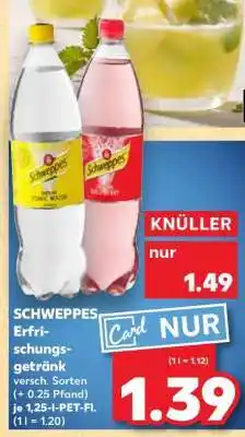 Kaufland SCHWEPPES Erfrischungsgetränk Angebot