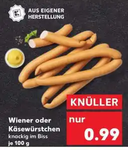 Kaufland Wiener oder Käsewürstchen Angebot