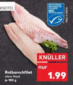 Kaufland Rotbarschfilet Angebot