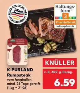 Kaufland K-PURLAND Rumpsteak Angebot