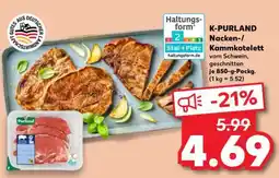 Kaufland K-PURLAND Nacken-/ Kammkotelett Angebot