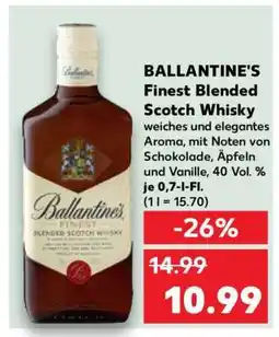 Kaufland Ballantine’s Finest Blended Scotch Whisky Angebot
