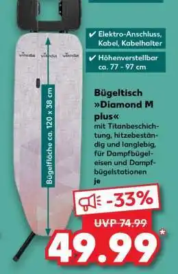 Kaufland Bügeltisch Diamond M plus Angebot