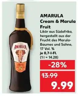 Kaufland AMARULA Cream & Marula Fruit Angebot
