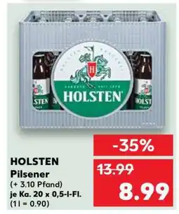 Kaufland HOLSTEN Pilsener Angebot