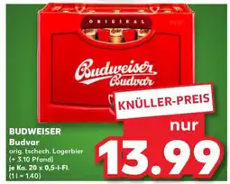 Kaufland Budweiser Budvar Angebot