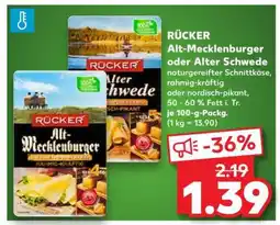 Kaufland Rücker Alt Mecklenburger oder Alter Schwede Angebot