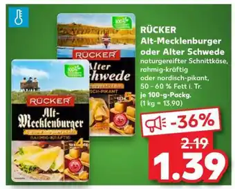 Kaufland Rücker Alt Mecklenburger oder Alter Schwede Angebot