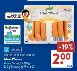 Aldi Süd Mini Wiener Angebot