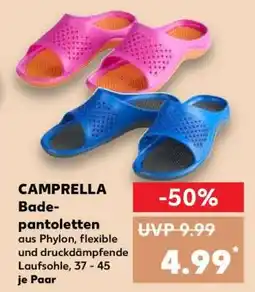 Kaufland CAMPRELLA Badepantoletten Angebot