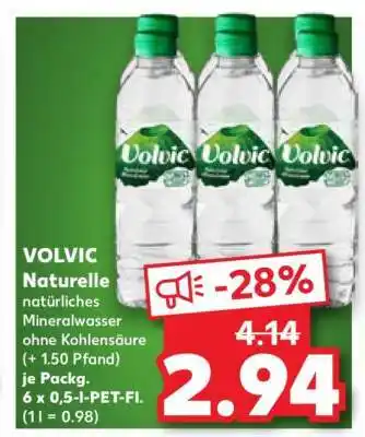 Kaufland VOLVIC Naturelle Angebot