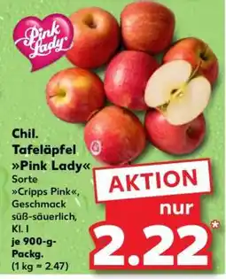 Kaufland Chil. Tafeläpfel Pink Lady Angebot