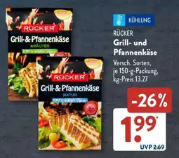 Aldi Süd RÜCKER Grill- und Pfannenkäse Angebot