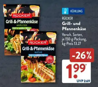 Aldi Süd RÜCKER Grill- und Pfannenkäse Angebot