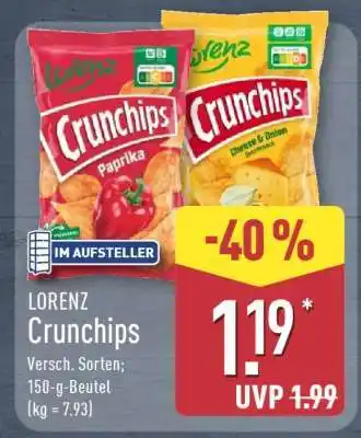Aldi Nord LORENZ Crunchips Angebot