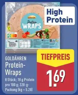 Aldi Nord GOLDÄHREN Protein-Wraps Angebot