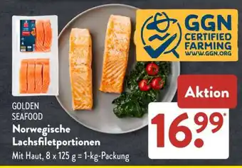 Aldi Süd Norwegische Lachsfiletportionen Angebot