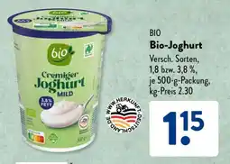 Aldi Süd Bio Joghurt Angebot