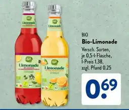 Aldi Süd Bio-Limonade Angebot
