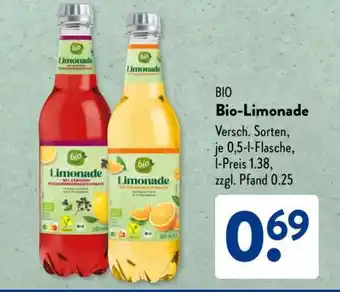 Aldi Süd Bio-Limonade Angebot