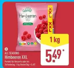 Aldi Nord ALL SEASONS Himbeeren XXL Angebot