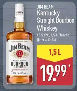 Aldi Nord Jim Beam Kentucky Straight Bourbon Whiskey Angebot