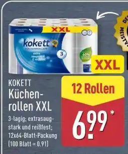 Aldi Nord KOKETT Küchenrollen XXL Angebot