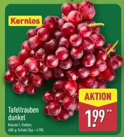 Aldi Nord Tafeltrauben dunkel Angebot