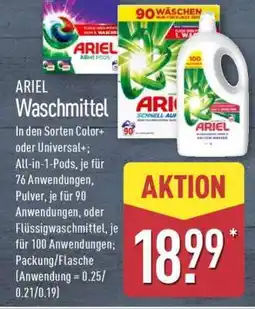 Aldi Nord Ariel Waschmittel Angebot
