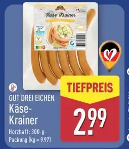 Aldi Nord GUT DREI EICHEN Käse-Krainer Angebot